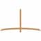 Ekena Millwork Bellingham Timber Gable Bracket, Western Red Cedar, 84"W x 45"H x 1 1/2"D x 3 1/2"F, 13/12 Pitch GBW084X45X0204BEL00SWR - alternate 1